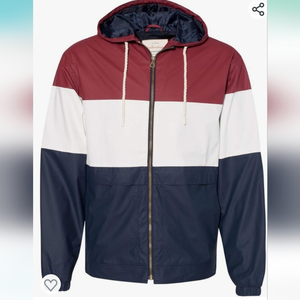 Original Weatherproof Vintage  XXL Rain Jacket Unisex